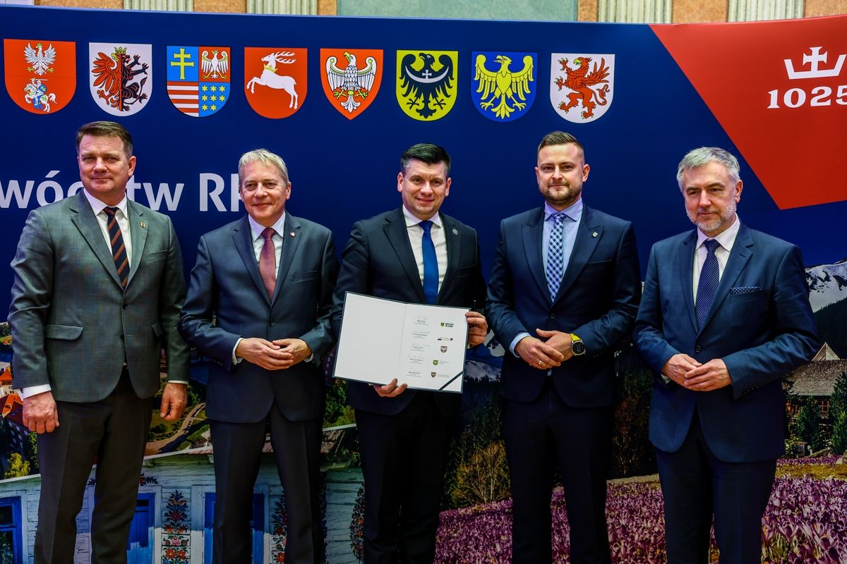 Marszałkowie pięciu polskich regionów węglowych – Śląska, Wielkopolski, Dolnego Śląska, Łódzkiego i Małopolski
